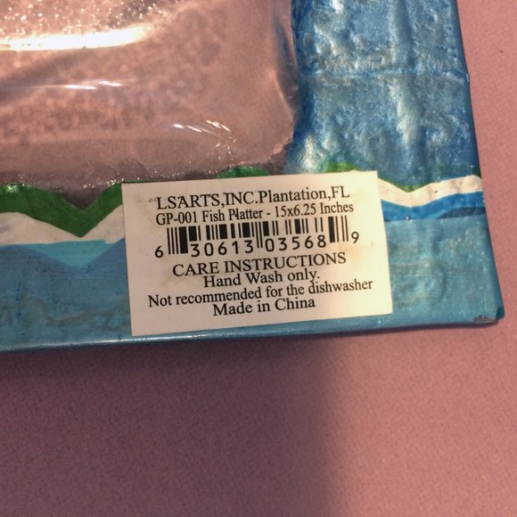 LS Arts, Inc. Decorative Fish Plate Fused Glass Art - Picture 5 of 5